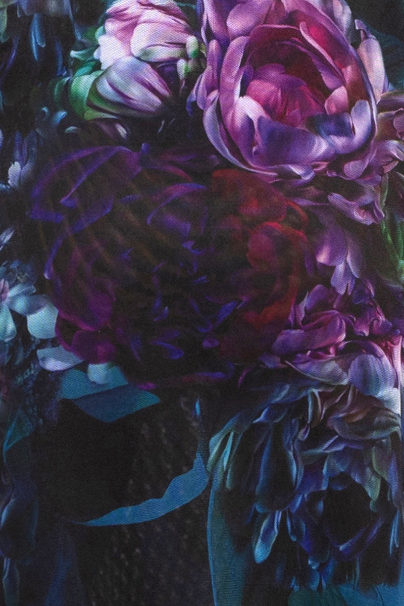 ДЪЛГА РОКЛЯ С ГОЛ ГРЪБ - PEONIES