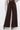HIGH-WAISTED WIDE-LEG PANTS IN SUEDE-EFFECT DARK BROWN - ESSENTIALS JIORO ПАНТАЛОН С ВИСОКА ТАЛИЯ И ШИРОКИ КРАЧОЛИ С ЕФЕКТ НА ВЕЛУР В КАФЯВО - ESSENTIALS JIORO