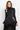 ASYMMETRIC MODAL PEPLUM BLAZER IN BLACK - ESSENTIALS