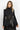ASYMMETRIC MODAL PEPLUM BLAZER IN BLACK - ESSENTIALS