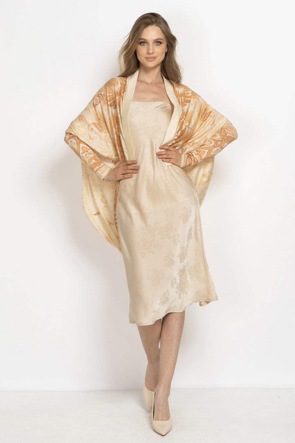 OVERSIZED MODAL CARDIGAN - SUNSET