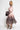 VISCOSE SATIN CAFTAN WITH FEATHERS - GRAFFITI POWDER JIORO КАФТАН ОТ ВИСКОЗА С ПЕРА - GRAFFITI POWDER JIORO