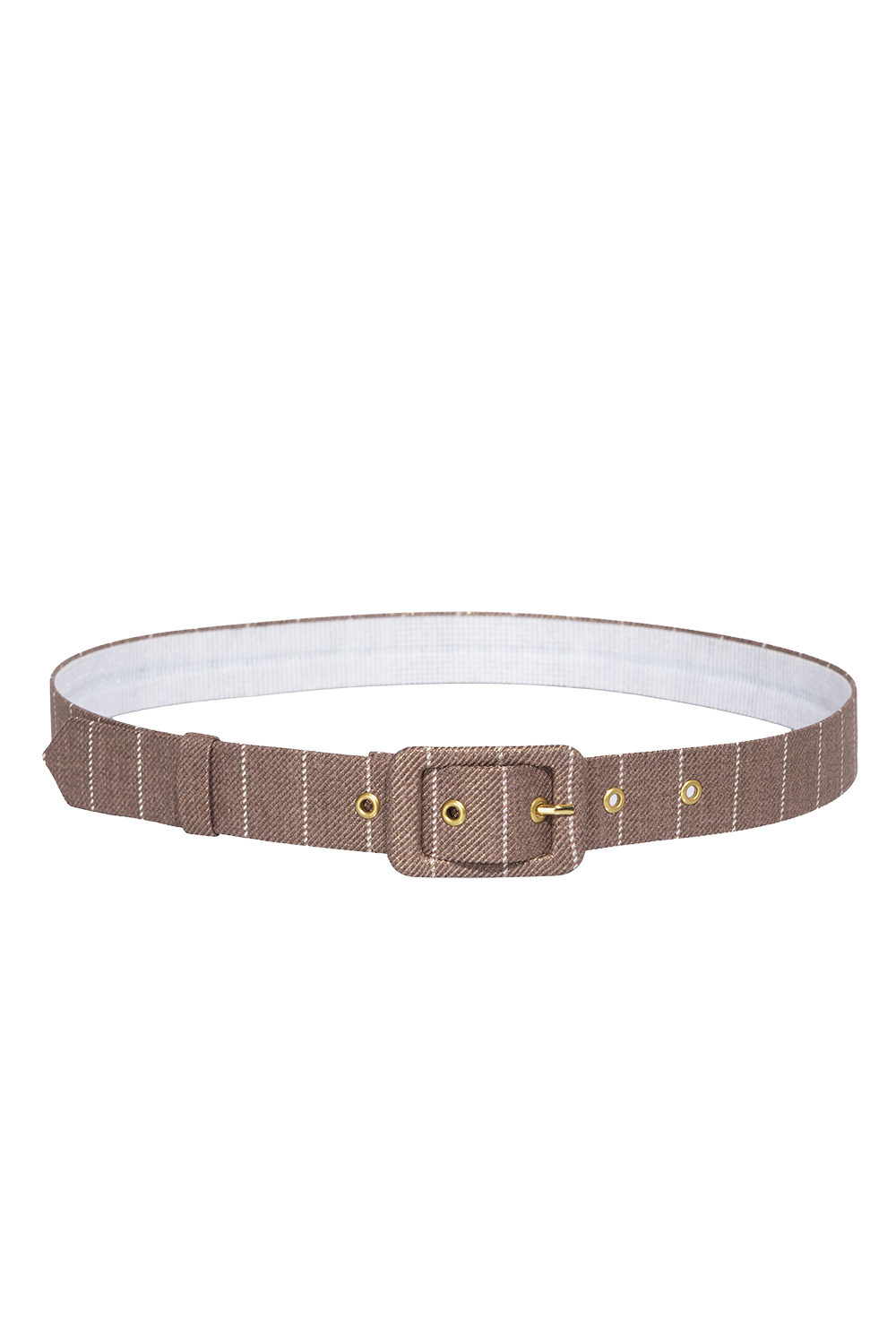 STRIPED BELT IN BEIGE - ESSENTIALS