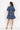 DENIM DRESS WITH ELASTICATED NECKLINE AND BELT - ESSENTIALS JIORO ДЪНКОВА РОКЛЯ С ЛАСТИЧНА ЯКА И КОЛАН - ESSENTIALS JIORO