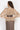 BOHEMIAN BEIGE LYOCELL BLOUSE WITH PUFF SLEEVES AND TIE-FRONT COLLAR - ESSENTIALS JIORO БОХЕМСКА РИЗА ОТ ЛИОЦЕЛ В БЕЖОВО С БОГАТИ РЪКАВИ И ВРЪЗКА - ESSENTIALS JIORO